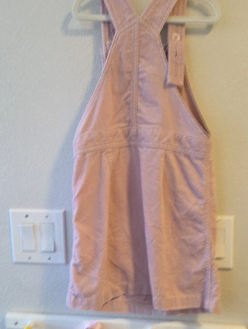 Old Navy Dusty Pink Corduroy Pinafore